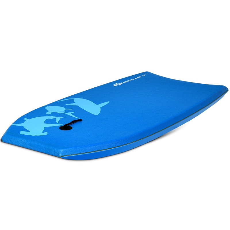 Lasten sininen bodyboard surffilauta kevyt ja kestävä