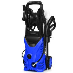 Tehokas sininen korkeapainepesuri terassille ja puutarhaan