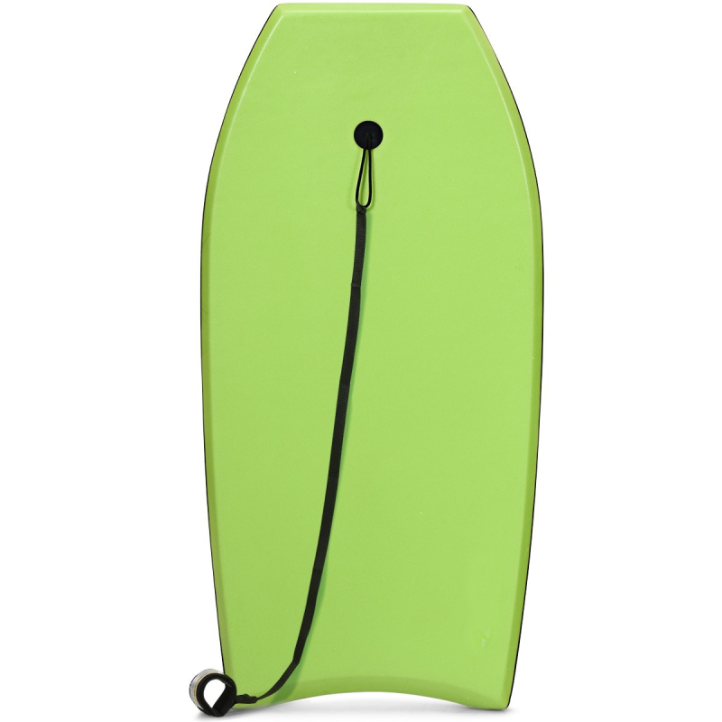 Kevyt vihreä bodyboard lapsille ja aikuisille 94cm/106cm