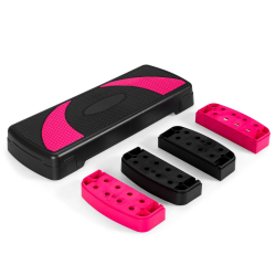 Säädettävä aerobinen steppilauta, liukumaton, 250kg kantavuus