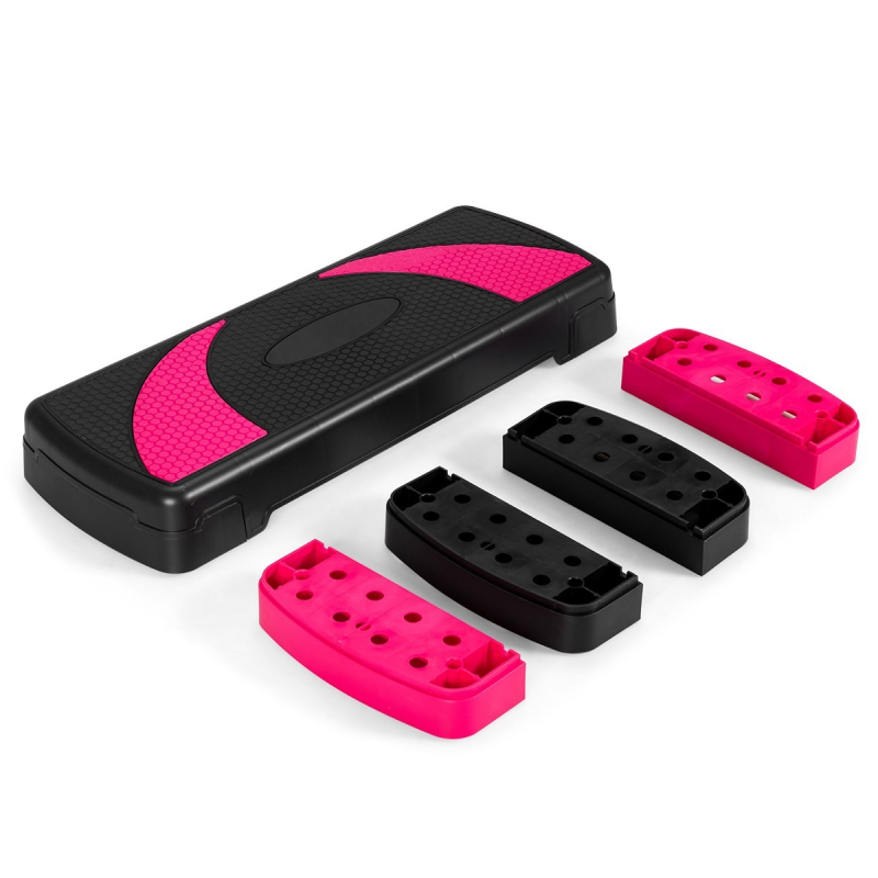 Säädettävä aerobinen steppilauta, liukumaton, 250kg kantavuus