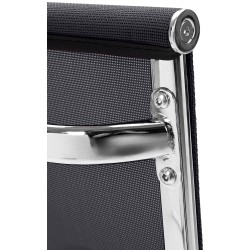 Brenda vierailutuoli keinuva verkkokangas mukava moderni metallinen