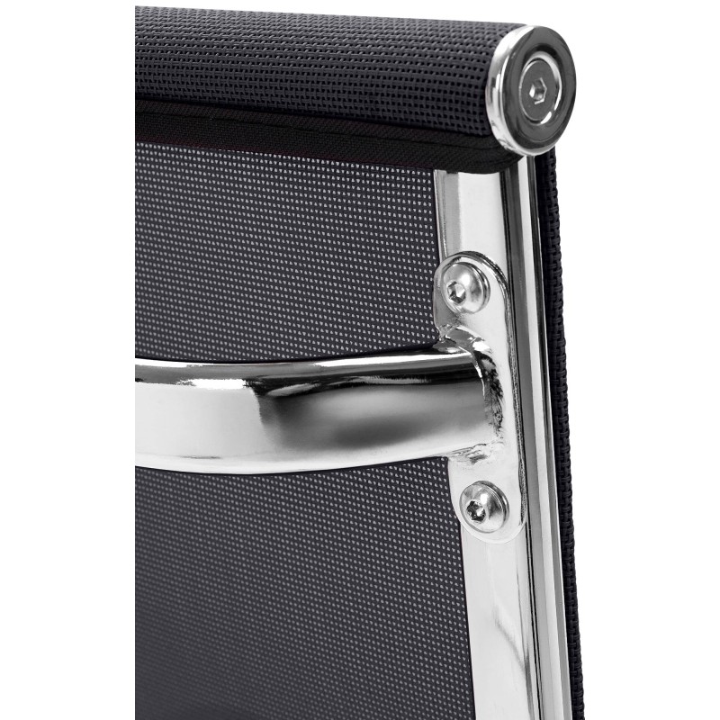 Brenda vierailutuoli keinuva verkkokangas mukava moderni metallinen