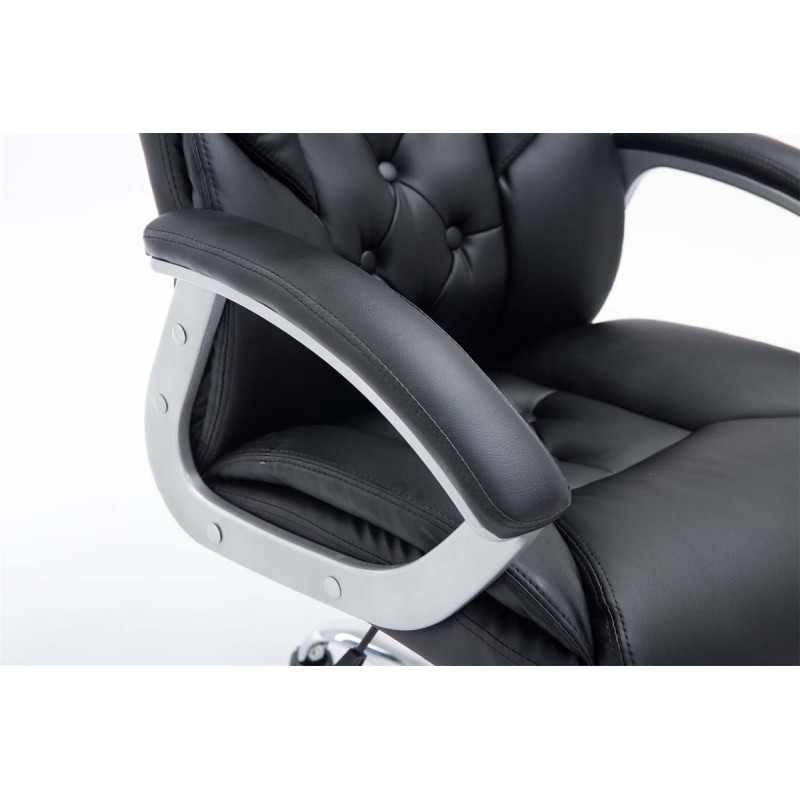 XXL-toimistotuoli ergonominen keinonahkainen korkea kuormitettavuus säädettävä