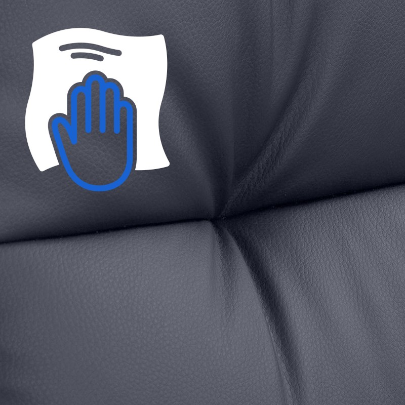 XXL-toimistotuoli keinonahkainen ergonominen korkea selkänoja säädettävä korkeus