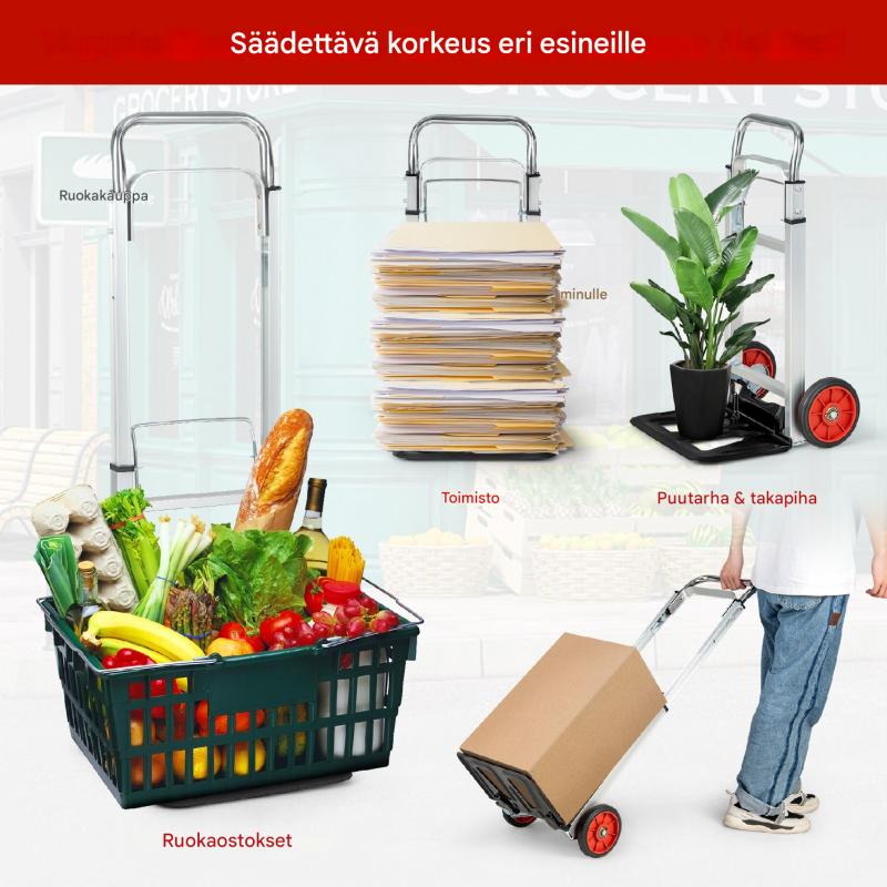Monikäyttöinen ruskea koiranhäkki ja sivupöytä pestävällä pedillä