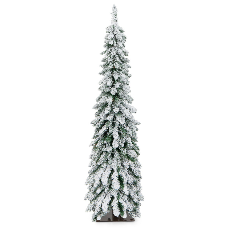 150 cm lumiefektillä varustettu keinotekoinen joulukuusi LED-valoilla