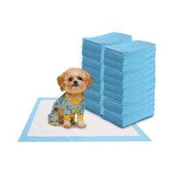 Siniset koiran harjoitusalustat 100 kpl 5-kerroksinen vuotamaton muotoilu