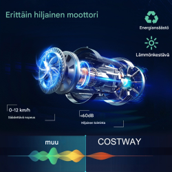 Taitettava punainen juoksumatto kotiin bluetooth-kaiuttimilla