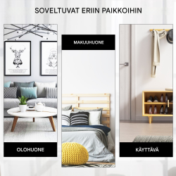 Valkoinen puinen yöpöytä kahdella laatikolla moderniin sisustukseen