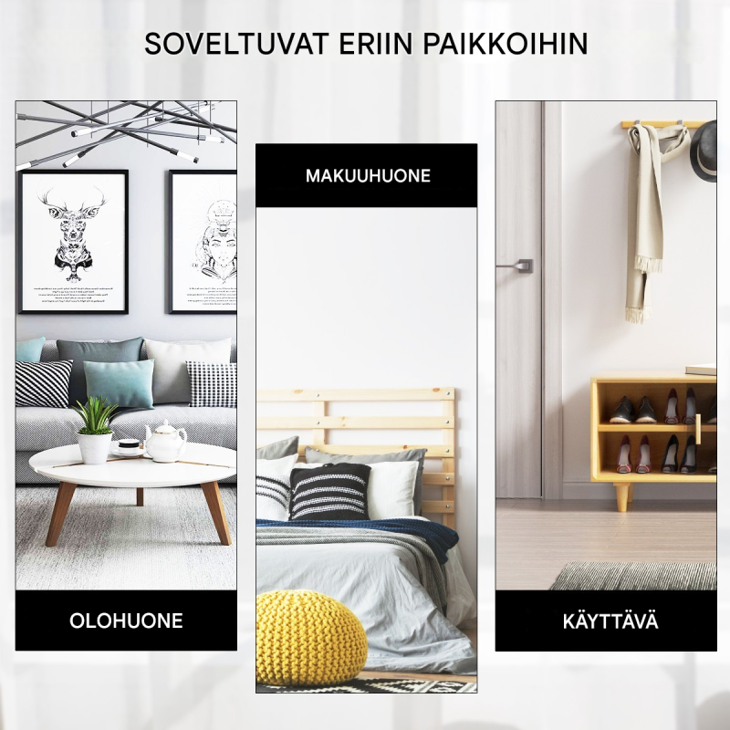 Valkoinen puinen yöpöytä kahdella laatikolla moderniin sisustukseen