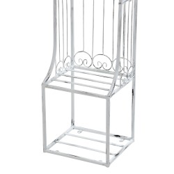 Alessia ruusukaari puutarhaan köynnöskasveille 239,5 cm korkea rautainen