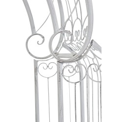 Alessia ruusukaari puutarhaan köynnöskasveille 239,5 cm korkea rautainen