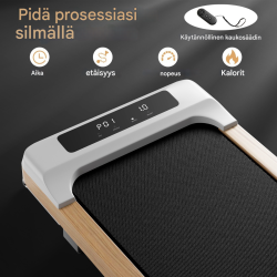 Kompakti 2-in-1 kävelyalusta kaukosäätimellä ja hiljainen moottori