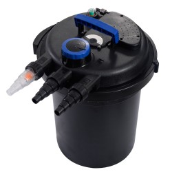 Paineensuodatin 11W UVC musta puutarhalammikoille 15000L asti