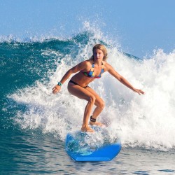 Lasten sininen bodyboard surffilauta kevyt ja kestävä