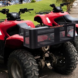 ATV-takakori mesh-pinnalla musta universaali helppo asennus