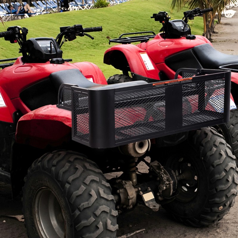 ATV-takakori mesh-pinnalla musta universaali helppo asennus