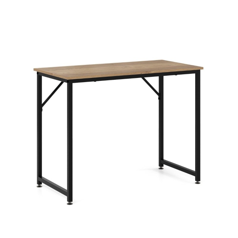 Monikäyttöinen säädettävä tietokonepöytä luonnollinen väri 100x50x77 cm