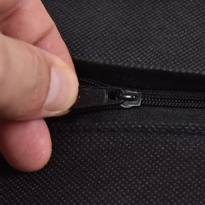 Valkoinen suorakulmainen PU-nahkainen jalkarahi 40 cm