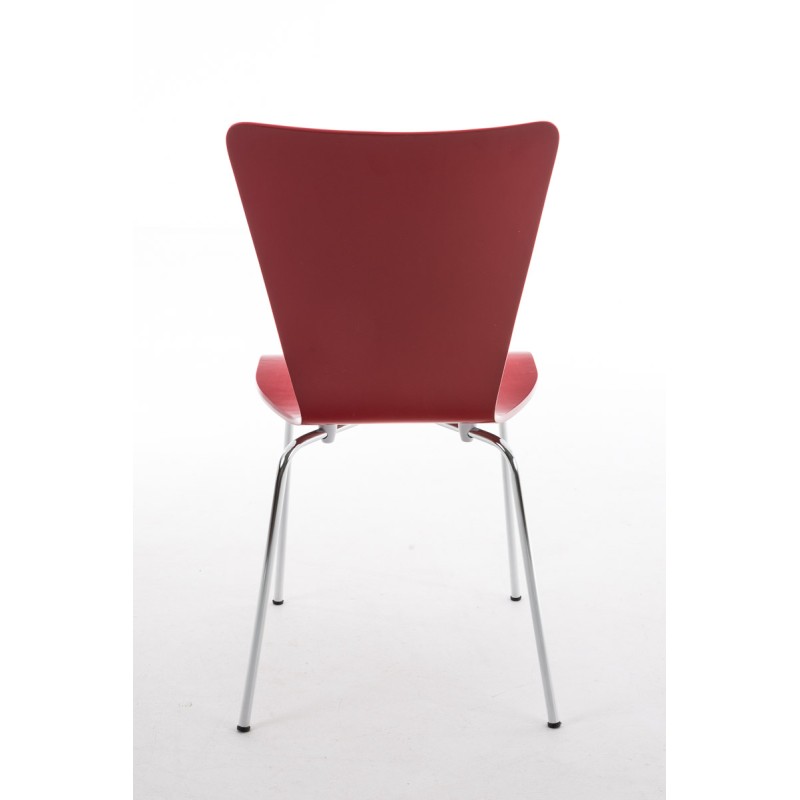 Ergonominen pinottava vierailutuoli aaron, 2 kpl, kromi