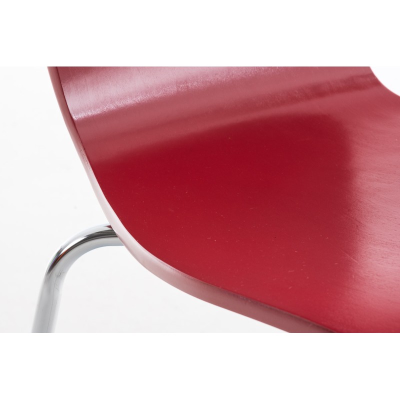 Ergonominen pinottava vierailutuoli aaron, 2 kpl, kromi