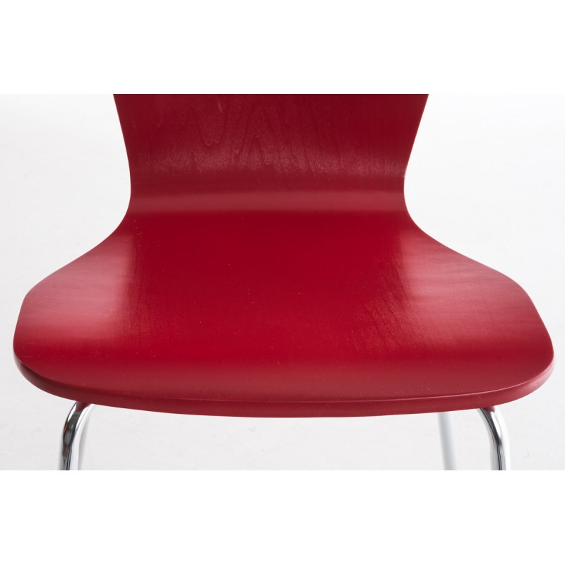 Ergonominen pinottava vierailutuoli aaron, 2 kpl, kromi