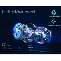 Taitettava punainen juoksumatto kotiin bluetooth-kaiuttimilla