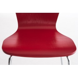 Pinottava vierailutuoli Aaron, 4 kpl, kromattu runko, ergonominen istuin