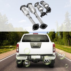 Pakosarja 4.0L Nissan Pathfinder/Frontier/Xterra, ruostumaton teräs, keraaminen rakenne