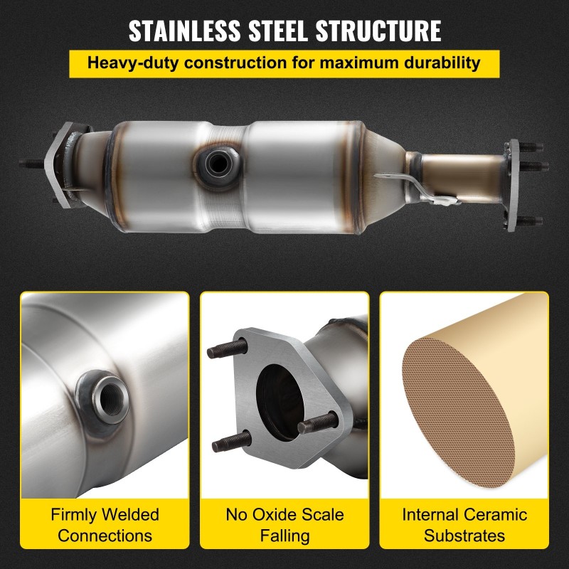Katalysaattori 2003-2007 Honda Accord 2.4L L4 ruostumatonta terästä
