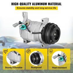 A/C-kompressori alumiiniseoksesta 00-14 Cadillac Chevy GMC Hummer 4.8L-8.1L