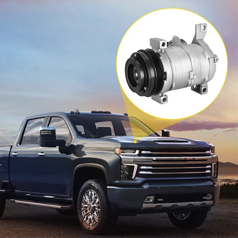 A/C-kompressori alumiiniseoksesta 00-14 Cadillac Chevy GMC Hummer 4.8L-8.1L