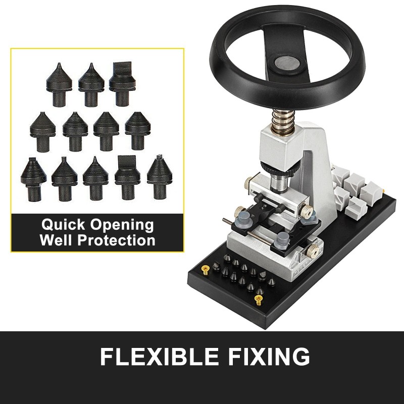 Työpöytämallinen kellonpohjan avaaja 5700 ruuvattaville koteloille