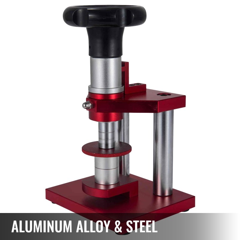 Kellonkuoren puristin alumiiniseosta, 20 työkalupäätä, kompakti koko