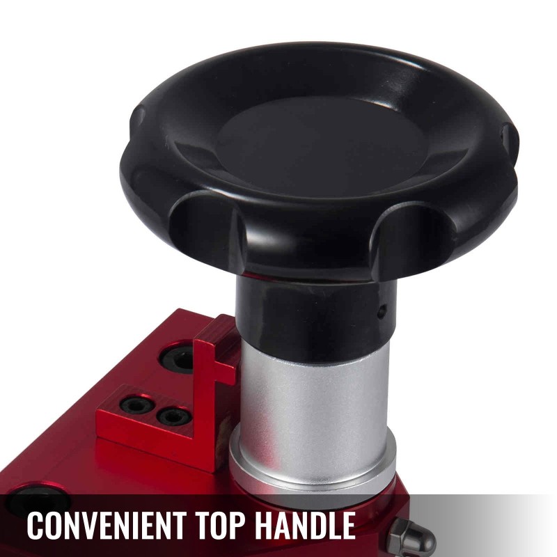 Kellonkuoren puristin alumiiniseosta, 20 työkalupäätä, kompakti koko