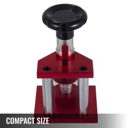 Kellonkuoren puristin alumiiniseosta, 20 työkalupäätä, kompakti koko