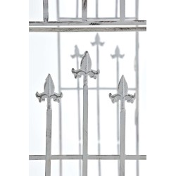 Elegantti ruusukaari puutarhaan jauhemaalatusta raudasta 247,5 cm