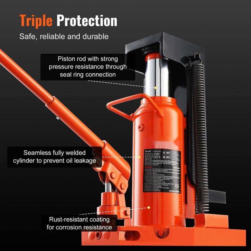 Hydraulinen teräksinen kynsitunkki 5 t kynsi 10 t yläosa 20–173 mm