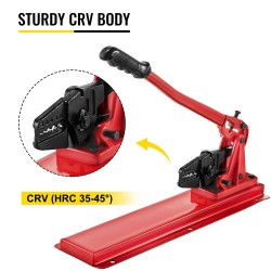Penkkimallinen käsipuristin CRV-terästä 24-tuumainen viidellä puristuskoolla ja vaijerileikkurilla