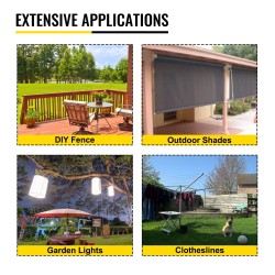 Penkkimallinen käsipuristin CRV-terästä 24-tuumainen viidellä puristuskoolla ja vaijerileikkurilla