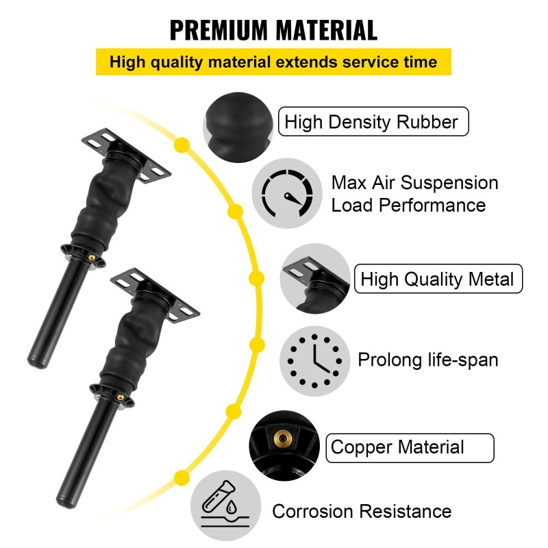 Takahytin ilmajoustinpari International Prostar 2008+ 2 kpl