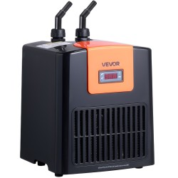 Akvaariojäähdytin 200L, titaanijäähdytin, hiljainen kompressori, 0.1 HP