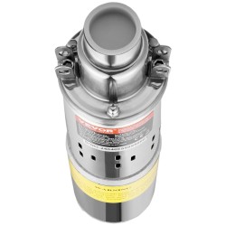 Upotettava aurinkokäyttöinen syväkaivopumppu 24V 277W 35 l min 83 m nostokorkeus