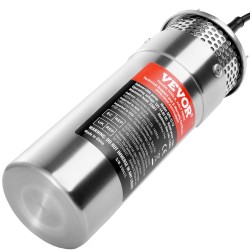 Uppopumppu aurinkokäyttöinen 12 V 120 W ruostumattomasta teräksestä kaivoihin kasteluun