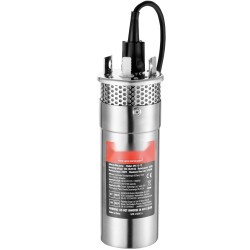 Uppopumppu aurinkokäyttöinen 12 V 120 W ruostumattomasta teräksestä kaivoihin kasteluun