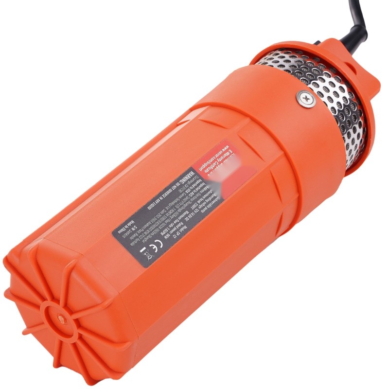 Uppopumppu aurinkokäyttöinen 12V 96W 6 l/min 70 m 30 m ruostumaton suodatin