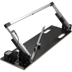 Pöytämallinen styroksileikkuri alumiinirungolla 42 cm leikkuupaksuus 140 cm leikkuupituus 6 lämpölankaa