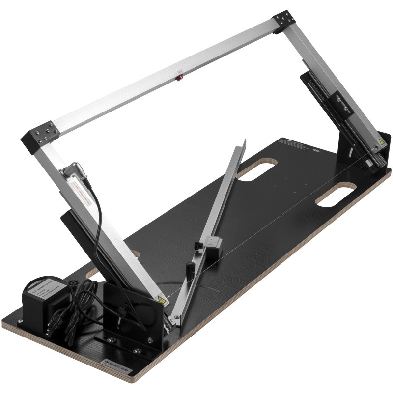 Kuumalangallinen styrox-leikkuri alumiinirunkoinen 42 cm leikkuupaksuus 120 cm leikkuupituus