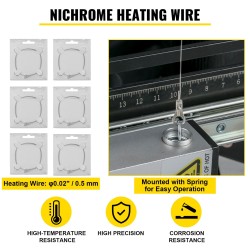 Kuumalankaleikkuri alumiinirunkoinen 42 cm leikkuupaksuus 115 cm leikkuupituus 6 lämmityslankaa